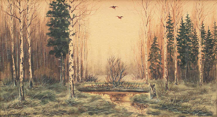 Неизвестный художник. Пейзаж